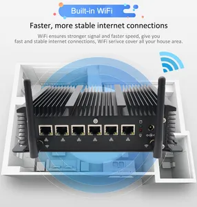 Eglobal Industrial Firewall Mini PC Intel Core I5-10210u Desktop Computer Mini Computer Router