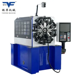 Factory Direct 5 Axis Cam CNC Spring Machine Automatic Metal Wire Forming Machine for Compression Torsion Spring Making