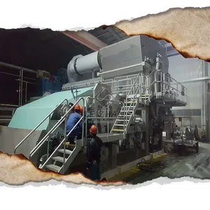 High Speed Tissue Making Crescent Forming Paper Machine for Toilte Paper