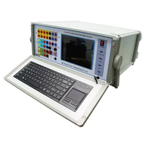 Portable Six Phase Secondary Current Injection Relay Test Relay Test Unit Microcomputer Control System Relay Protection Analyzer