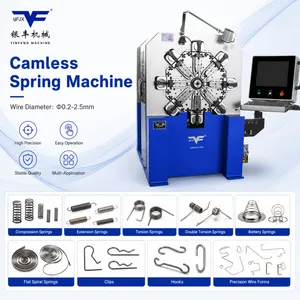 Customization &phi;0.4-2.5mm CNC Springroll Making Machine Spring Wire Welding Machine