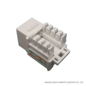 UTP CAT6 Keystone Jack RJ45 Network Module Jack CAT6 Ethernet Connector 8p8c Keystone Jack Module