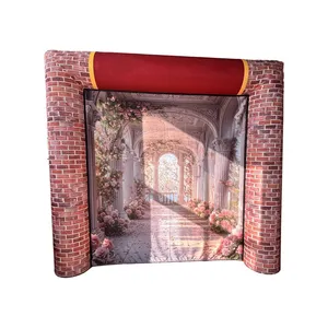 Eye Catching Colorful Event Arch Backdrop for Spring Festival Events Inflatable Products