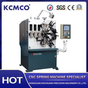 KCT-540 5 Axis High Speed Spring Coiling Machine & CNC Spring Bending Machine