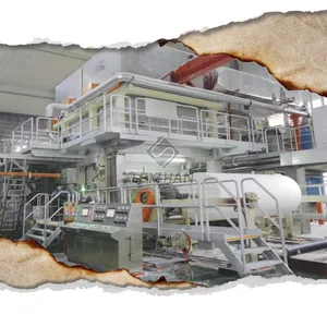 High Speed Tissue Making Crescent Forming Paper Machine for Toilte Paper
