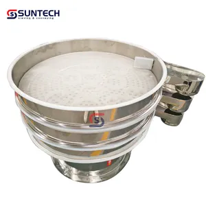 Industrial Vibrating Sieving Corn Rice Flour Screen Machine System