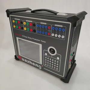 Secondary Injection Test Unit Six Phase Protection Relay Testing System