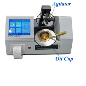 Automatic Closed Cup Flash Point Testing Instrument ASTM D93 Flash Point Tester