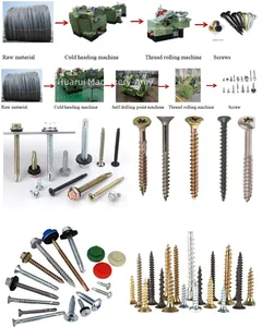 High Speed Screw Making Machine Thread Rolling Machine Screw Cold Heading Machine