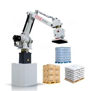 Food Processing Factory Automatic Packing Stacking Machine Rear Packaging Line