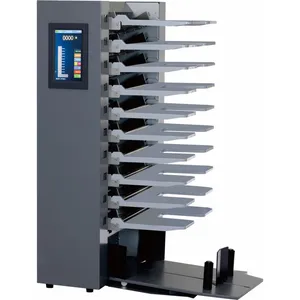 Automatic Paper Collator Folding Stitching Paper Collating and Binding Machine Automatic Stitching System