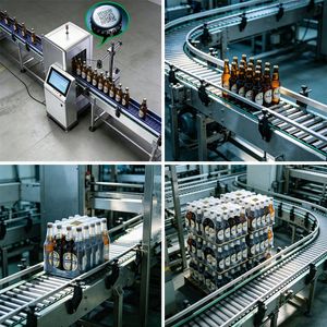 Automatic Online Visual Inspection Equipment for Beer Production Line Data Matrix Qr Code Verification Code Reading Defective Product Culling Sorting Machine