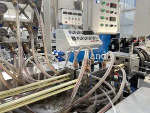PVC Cable Trunking Machine Plastic PVC Cable Wire Trunking Extrusion Machine PVC Cable Trunking Making Twin Screw Extruder/Extrusion/Extruding Machine