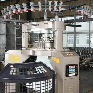 Tongda Dual Computerized Rib Jacquard Transfer Circular Knitting Machine