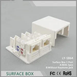 Network Copper System Use Keystone Rj45 Keystone Jack