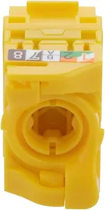 CAT6A RJ45 Ethernet Network Cable Termination UTP Connector Module Keystone Jack