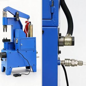 Single and Double Punch Riveting Machine Deburring Brake Lining Riveted