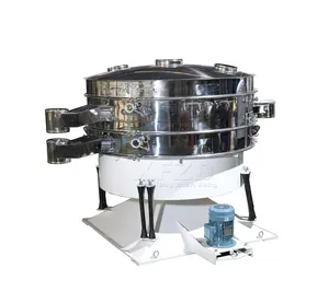 Screen Steel Sieving Food Processing Vibrating Screen with Core Motor Components