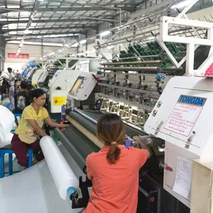 Tongda Computerized Lock Stitch Multi Needle Quilting Machine System