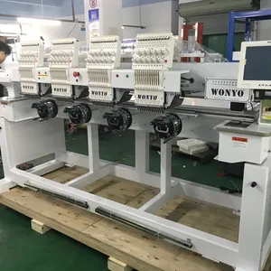 4-Head Auto-BMP Recognition Embroidery Machine Pattern-Making System