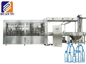 Fully Automated Spring Water Filling Machine Including Bottle Capping, Labeling, Packing and Bottling Machine. 18 Head