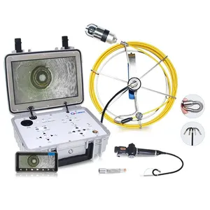 Wide-Angle Front Viewing Complete Sewage Pipe Inspection Camera System