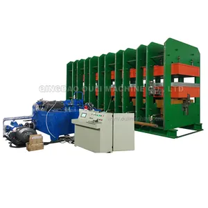 Column Structure Rubber Product Making Machine/ Rubber Press Machine with PLC Control