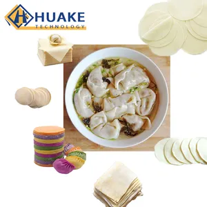 Hot Sales Automatic Wonton Wrapper Making Machine Dumpling Wrapper Spring Roll Skin Production Line/Machine