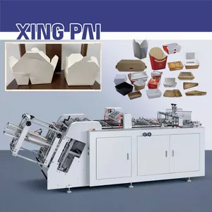 Automatic High Speed Automatic Paper Carton Box Erecting Making Forming Machine