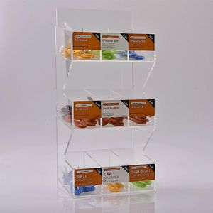Acrylic Display Rack, Organic Glass Electronic Product Display Rack, Promotional Storage Rack