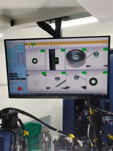 Automatic Nut Visual Inspection Machine with Optical Sorting System
