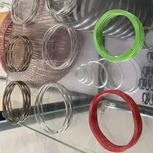 Small Wave Spring on CNC Spring Machine