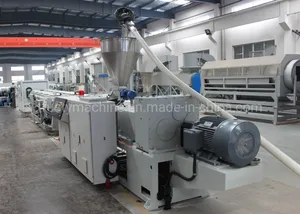 PVC Pipe Machine PVC Double Pipe Extrusion Line