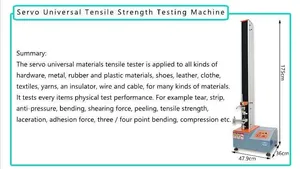 Lab Tensile Testing Machine for Spring, Polymeric, Plastic and Textile