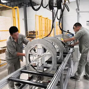 Compact Busbar Fabrication Machine with Riveting System