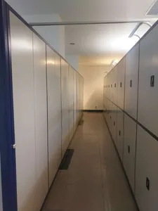 Closed Box-Type Mobile File-Intensive Racking System