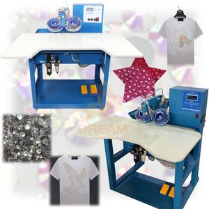 Automatic Hot Fix Rhinestone Setting Machine Motif Transfer Making Machine Rhinestone Hotfix Machine for Sale