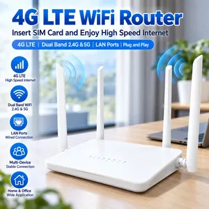 4G SIM Router 4G LTE Wireless Broadband WiFi Router