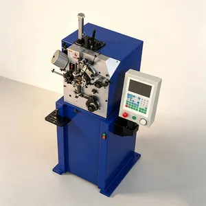 Multiple Angle Forming and Cutting Coil Spring Making Machine