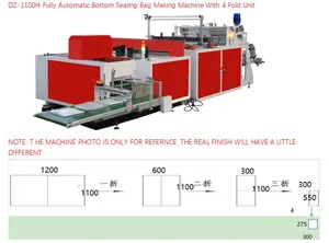 Garbage Bag Making Folding Machine