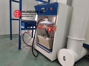 High Work Efficiency Fast Color Changing Powder Coating Booth System
