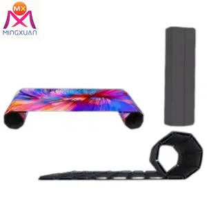 LED Rolling Gate Display Screen P3.91 Screen High Refresh Rate Folding Lifting System