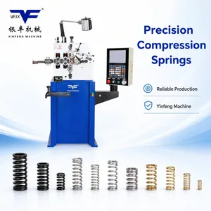 Carbon Steel Alloy Compression Spring Automobile Ignition Coil Long Spring Making Machine