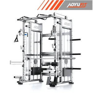 Commercial Multifunctional Comprehensive Strength Training Smith Machine for Benches & Racks