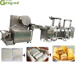 High Quality Stuffed Pastry Machine Spring Roll Sheet Maker