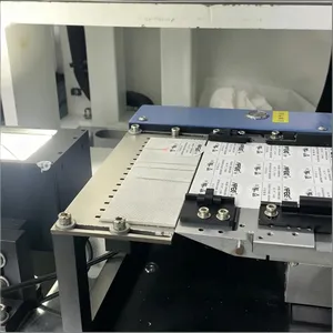 Intelligent Error-Proof Plane Visual Labeling Machine Label Assembly with Missing Label Sensor Automatic Alarm System and Stop Protection Device