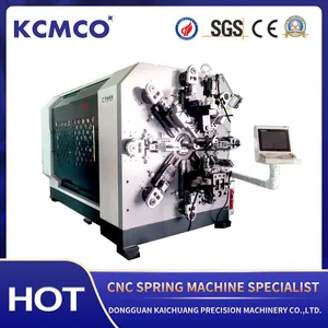 High Speed Compression Spring Machine for 12 Axis 8.0mm Camless Spring Forming Machine & Small Spring Making Machine