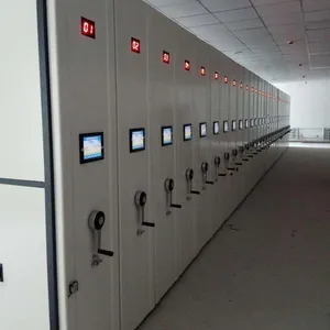 Electro-Mechanical Control File Compactor Smart Mobile Shelves System