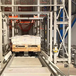 Huayide Customized Asrs System Four Way Shuttle Rack System Warehouse Storage