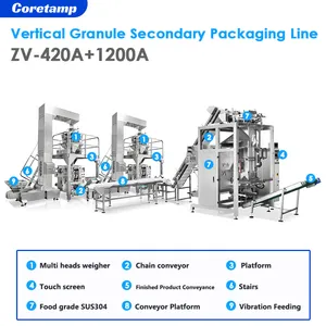 Automatic Rice Bagging Machine Vffs Vertical Rice Bag Packing Machine Rice Bag Sealing System